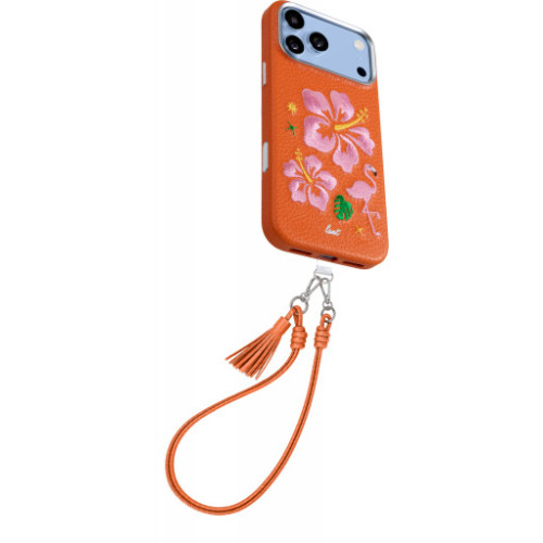 Laut Twine Edge - etui do iPhone 18 Pro / 17 Pro kompatybilne z MagSafe (sunset hibiscus), pohled 2