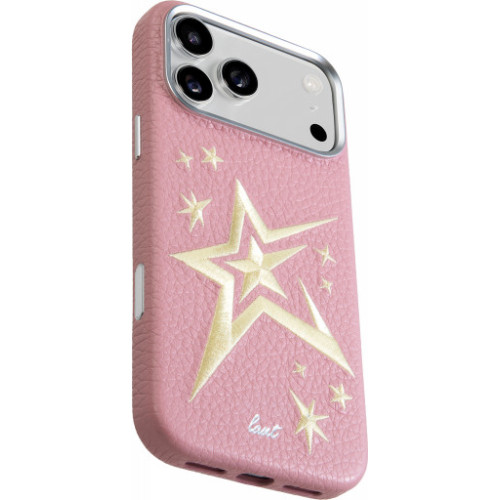 Laut Twine Edge - etui do iPhone 18 Pro / 17 Pro kompatybilne z MagSafe (pink crush star), pohled 4