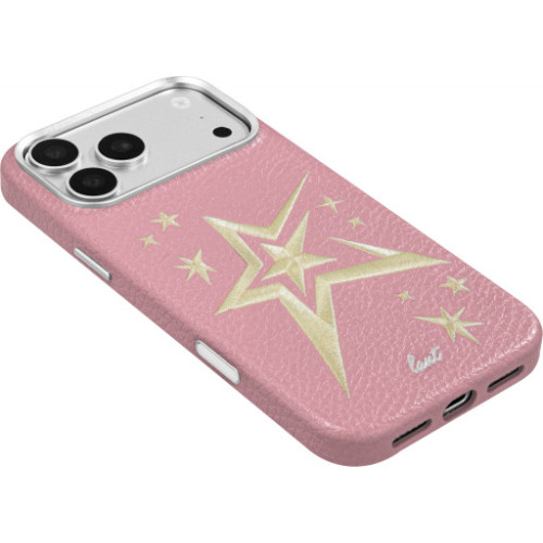 Laut Twine Edge - etui do iPhone 18 Pro Max / 17 Pro Max kompatybilne z MagSafe (pink crush star), pohled 5