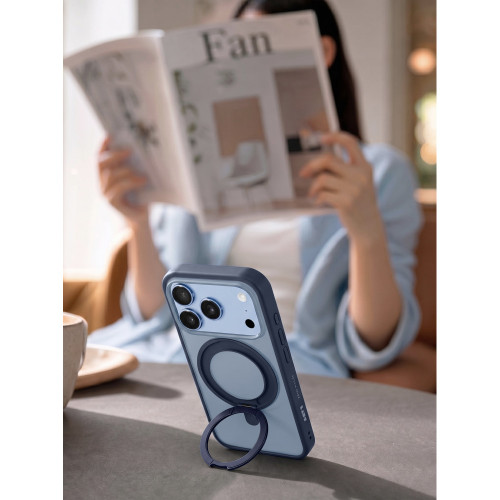 Laut Flexi Protect - etui do iPhone 18 Pro / 17 Pro kompatybilne z MagSafe (light blue), widok 2