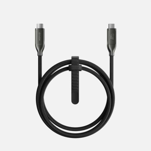 NOMAD USB4 Data Cable - kabel USB-C - USB-C, 240W PD, 20Gbps, 1m (carbide)