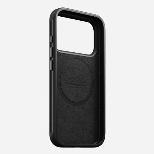 NOMAD Modern Leather Case - etui do iPhone 18 Pro / 17 Pro kompatybilne z MagSafe, skóra Horween (black), widok 7
