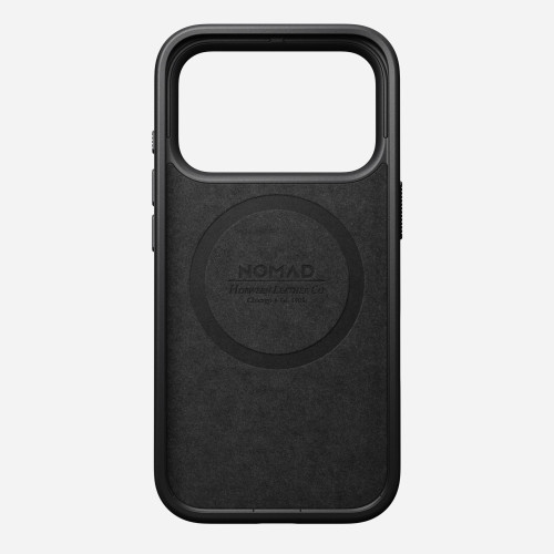 NOMAD Modern Leather Case - etui do iPhone 18 Pro / 17 Pro kompatybilne z MagSafe, skóra Horween (black), widok 8