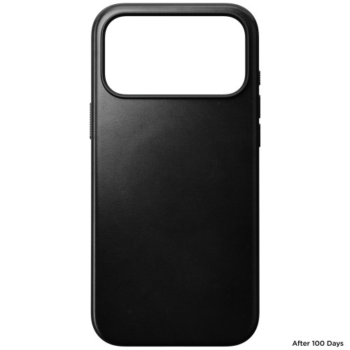 NOMAD Modern Leather Case - etui do iPhone 18 Pro Max / 17 Pro Max kompatybilne z MagSafe, skóra Horween (black), view 6