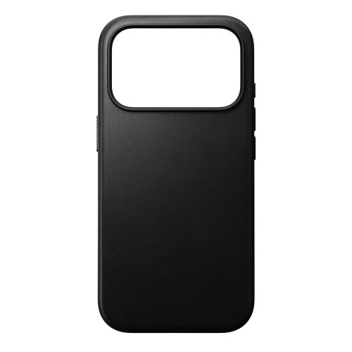 NOMAD Modern Leather Case - etui do iPhone 18 Pro / 17 Pro kompatybilne z MagSafe, skóra Camino (black), widok 3