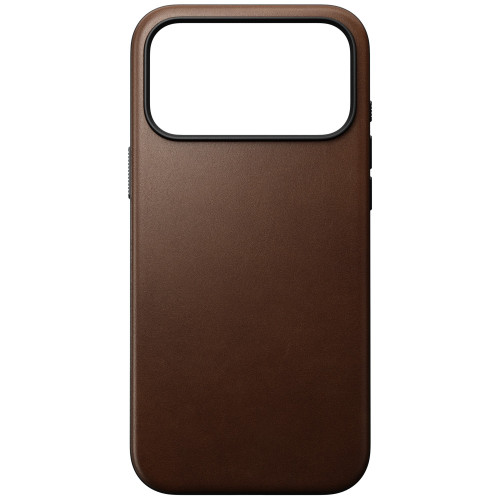 NOMAD Modern Leather Case - etui do iPhone 18 Pro Max / 17 Pro Max kompatybilne z MagSafe, skóra Camino (brown), widok 3