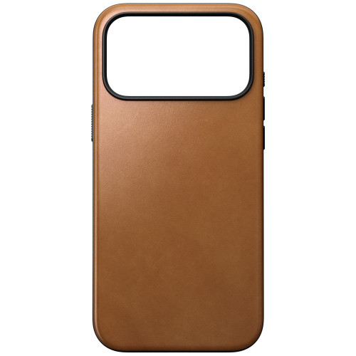 NOMAD Modern Leather Case - etui do iPhone 18 Pro Max / 17 Pro Max kompatybilne z MagSafe, skóra Camino (english tan-c), widok 3