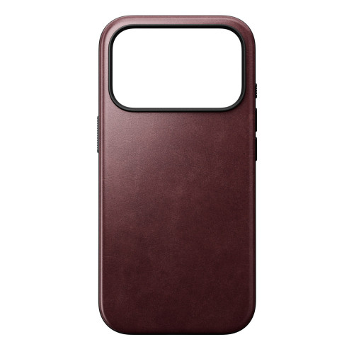 NOMAD Modern Leather Case - etui do iPhone 18 Pro / 17 Pro kompatybilne z MagSafe, skóra Horween (burgundy), widok 5