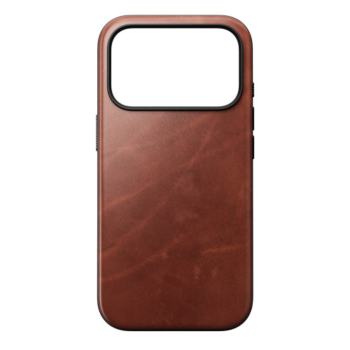NOMAD Modern Leather Case - etui do iPhone 18 Pro / 17 Pro kompatybilne z MagSafe, skóra Horween (olde dublin), widok 5