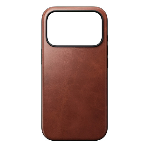 NOMAD Modern Leather Case - etui do iPhone 18 Pro / 17 Pro kompatybilne z MagSafe, skóra Horween (olde dublin), widok 7
