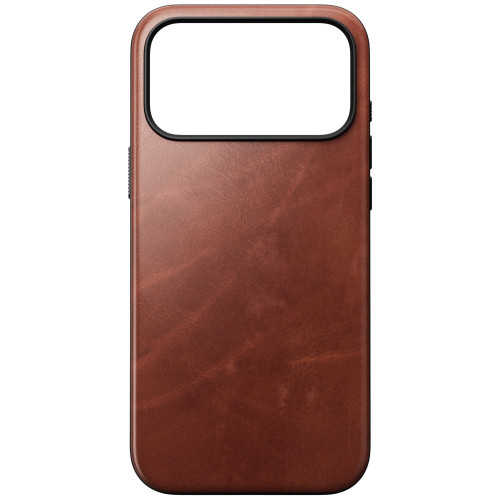 NOMAD Modern Leather Case - etui do iPhone 18 Pro Max / 17 Pro Max kompatybilne z MagSafe, skóra Horween (olde dublin), widok 5
