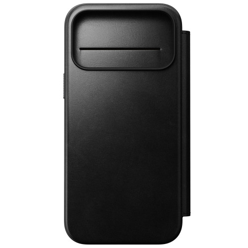 NOMAD Modern Leather Folio - etui do iPhone 18 Pro Max / 17 Pro Max kompatybilne z MagSafe, skóra Horween (black), widok 5