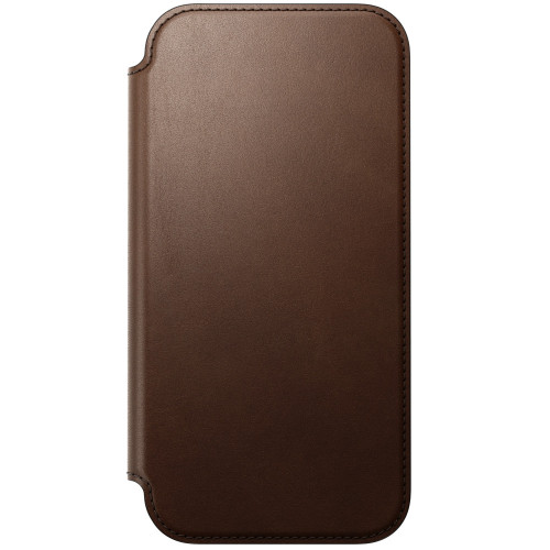 NOMAD Modern Leather Folio - etui do iPhone 18 Pro Max / 17 Pro Max kompatybilne z MagSafe, skóra Camino (brown), nézet 6