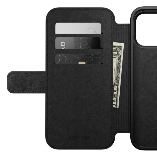 NOMAD Modern Leather Folio - etui do iPhone 18 Pro Max / 17 Pro Max kompatybilne z MagSafe, skóra Camino (brown), Ansicht 8