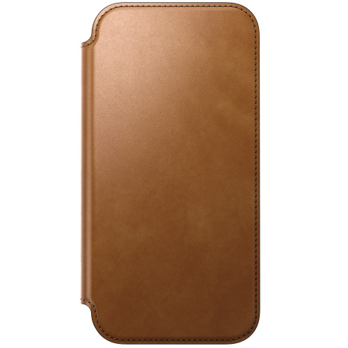 NOMAD Modern Leather Folio - etui do iPhone 18 Pro Max / 17 Pro Max kompatybilne z MagSafe, skóra Camino (english tan-c), widok 6