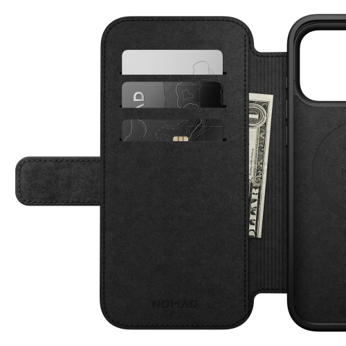 NOMAD Modern Leather Folio - etui do iPhone 18 Pro Max / 17 Pro Max kompatybilne z MagSafe, skóra Camino (english tan-c), pohled 8