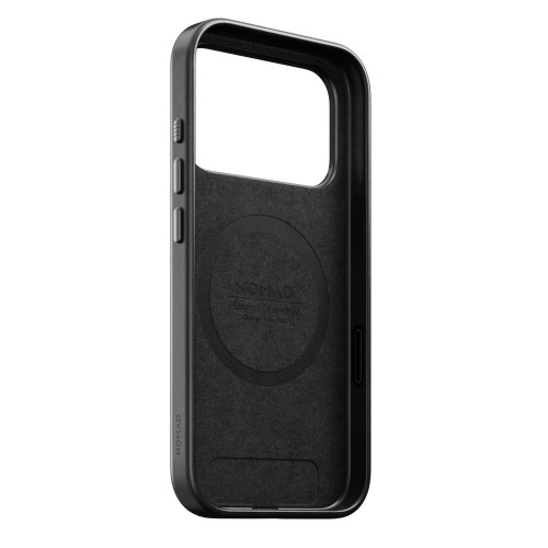 NOMAD Traditional Leather Case - etui do iPhone 18 Pro / 17 Pro kompatybilne z MagSafe, skóra Horween (black), widok 7