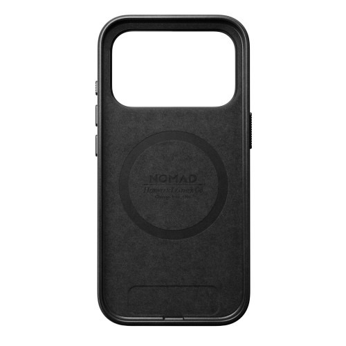 NOMAD Traditional Leather Case - etui do iPhone 18 Pro / 17 Pro kompatybilne z MagSafe, skóra Horween (black), widok 8