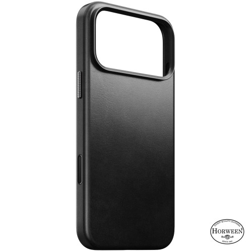NOMAD Traditional Leather Case - etui do iPhone 18 Pro Max / 17 Pro Max kompatybilne z MagSafe, skóra Horween (black)