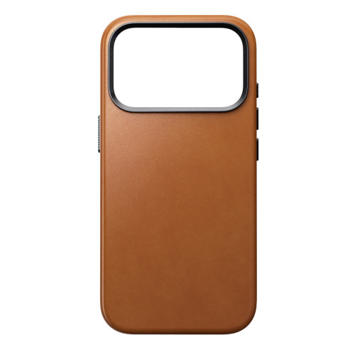 NOMAD Traditional Leather Case - etui do iPhone 18 Pro / 17 Pro kompatybilne z MagSafe, skóra Horween (saddle), widok 5