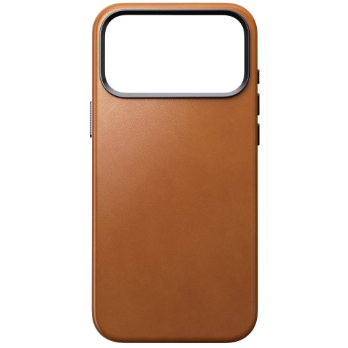 NOMAD Traditional Leather Case - etui do iPhone 18 Pro Max / 17 Pro Max kompatybilne z MagSafe, skóra Horween (saddle), widok 5