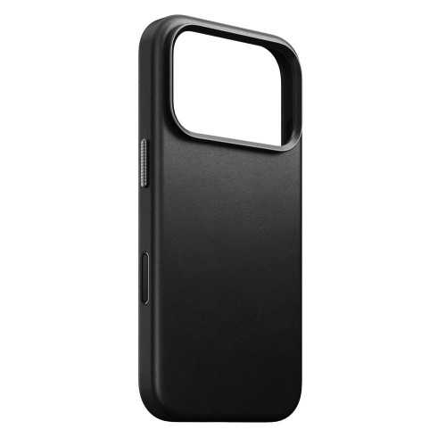 NOMAD Traditional Leather Case - etui do iPhone 18 Pro / 17 Pro kompatybilne z MagSafe, skóra Camino (black)