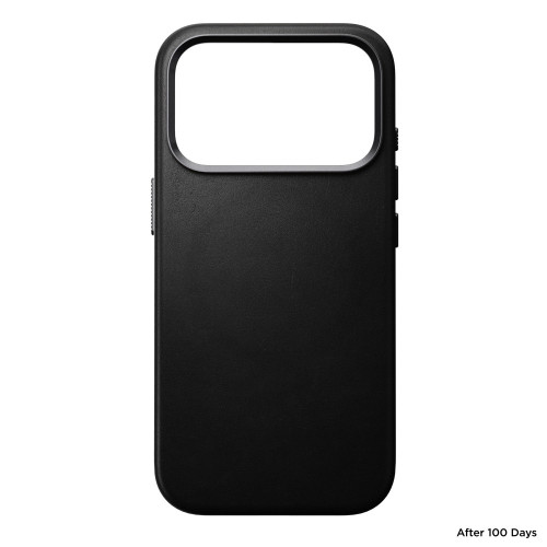 NOMAD Traditional Leather Case - etui do iPhone 18 Pro / 17 Pro kompatybilne z MagSafe, skóra Camino (black), widok 4