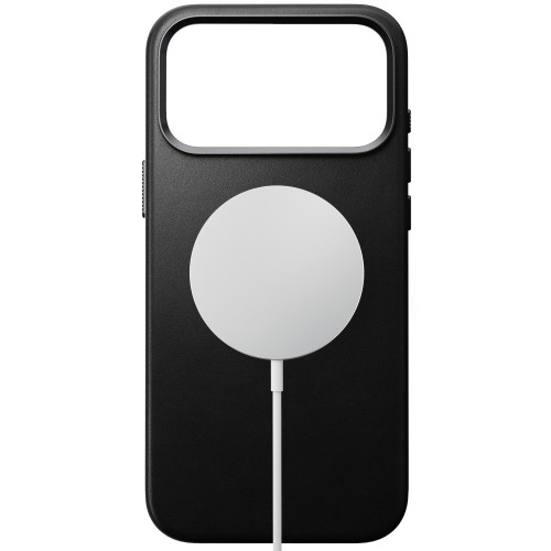 NOMAD Traditional Leather Case - etui do iPhone 18 Pro Max / 17 Pro Max kompatybilne z MagSafe, skóra Camino (black), widok 2