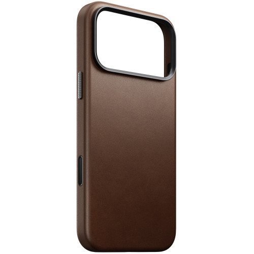 NOMAD Traditional Leather Case - etui do iPhone 18 Pro Max / 17 Pro Max kompatybilne z MagSafe, skóra Camino (brown)