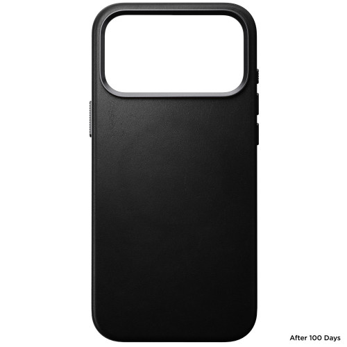NOMAD Traditional Leather Case - etui do iPhone 18 Pro Max / 17 Pro Max kompatybilne z MagSafe, skóra Camino (black), widok 4