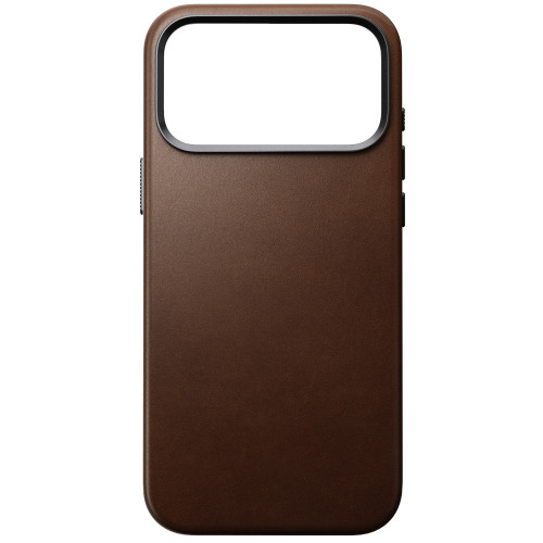 NOMAD Traditional Leather Case - etui do iPhone 18 Pro Max / 17 Pro Max kompatybilne z MagSafe, skóra Camino (brown), widok 3