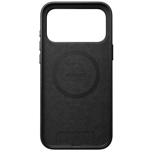 NOMAD Traditional Leather Case - etui do iPhone 18 Pro Max / 17 Pro Max kompatybilne z MagSafe, skóra Camino (black), widok 6