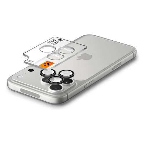 OsŁona Aparatu Spigen Optik Pro Glas.tr Ez Fit Camera Protector 2-pack Iphone 18 Pro / 18 Pro Max Dark Grey, widok 5