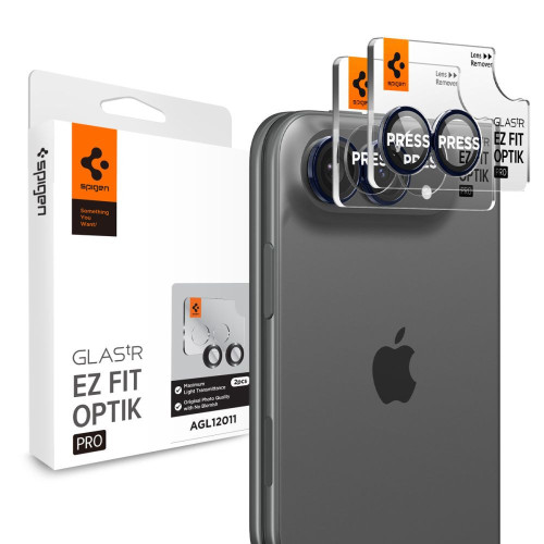OsŁona Aparatu Spigen Optik Pro Glas.tr Ez Fit Camera Protector 2-pack Iphone Duo Night Sky
