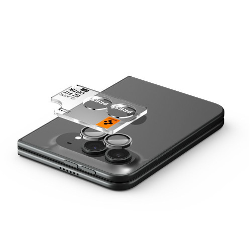 OsŁona Aparatu Spigen Optik Pro Glas.tr Ez Fit Camera Protector 2-pack Iphone Duo Star White, Ansicht 5