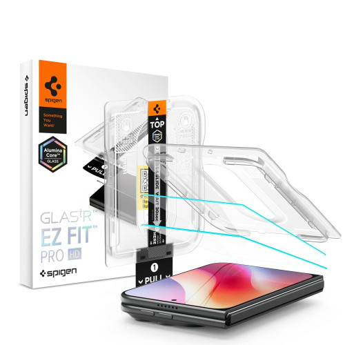 SzkŁo Hartowane Spigen Glas.tr Ez Fit Pro Hd Ac 2-pack Iphone Duo Clear