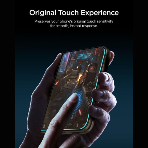 SzkŁo Hartowane Spigen Glas.tr Ez Fit Pro Hd Ac 2-pack Iphone Duo Clear, Ansicht 2