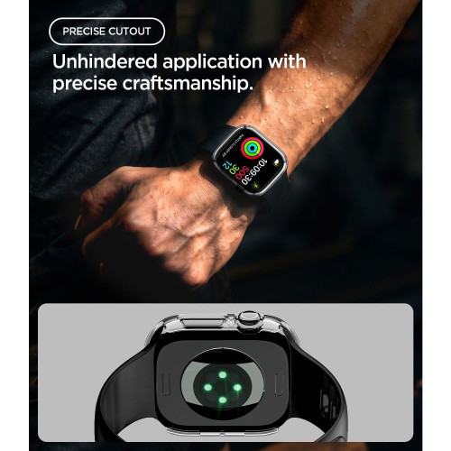 Spigen Thin Fit Apple Watch 12 (46 Mm) Crystal Clear, widok 8
