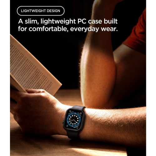 Spigen Thin Fit Apple Watch 12 (46 Mm) Black, widok 5