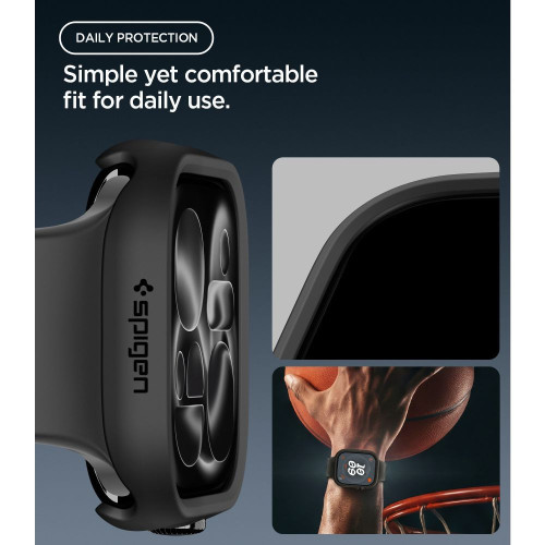 Spigen Thin Fit Apple Watch 12 (46 Mm) Black, widok 7