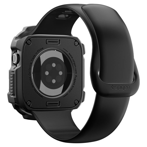 Spigen Rugged Armor Apple Watch 12 (42 Mm) Matte Black, widok 2