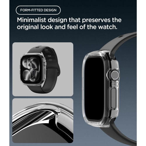 Spigen Thin Fit Apple Watch 12 (42 Mm) Crystal Clear, widok 6