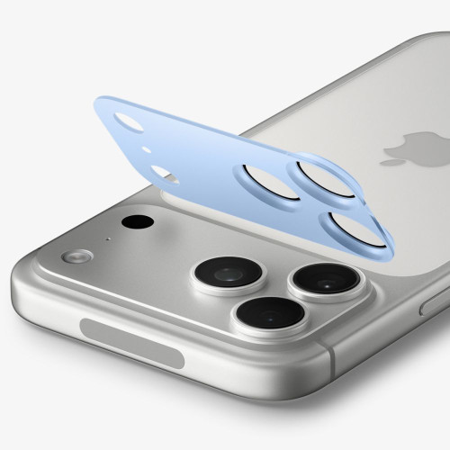 OsŁona Aparatu Spigen Optik Pro Xl Glas.tr Ez Fit Camera Protector Iphone 18 Pro Max Light Blue, Ansicht 4