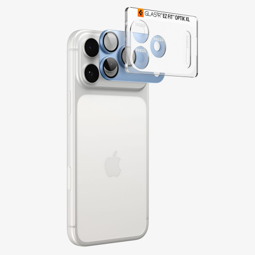 OsŁona Aparatu Spigen Optik Pro Xl Glas.tr Ez Fit Camera Protector Iphone 18 Pro Light Blue, Ansicht 5
