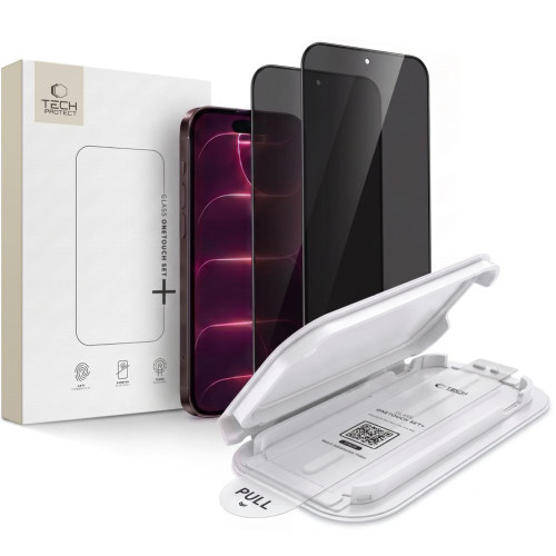 SzkŁo PrywatyzujĄce Tech-protect Onetouch Set Spy+ 2-pack Iphone 18 Pro Privacy