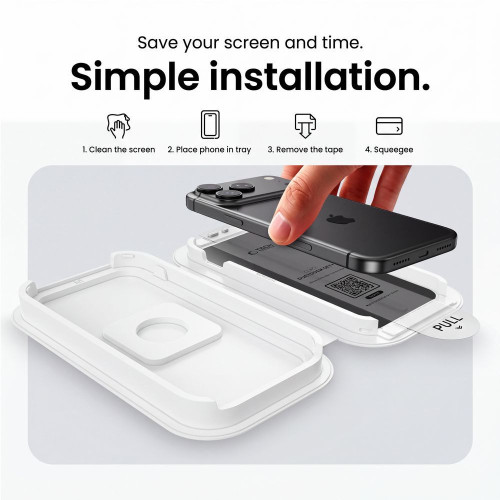 SzkŁo PrywatyzujĄce Tech-protect Onetouch Set Spy+ 2-pack Iphone 18 Pro Max Privacy, Ansicht 8