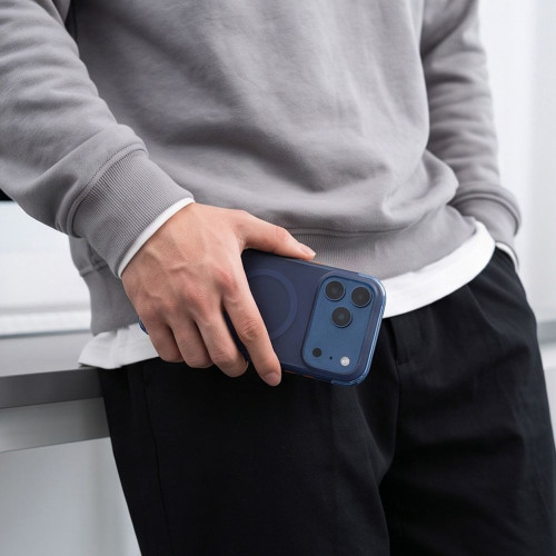 Tech-protect Magair Magsafe Cc Iphone 17 Pro / 18 Pro Matte Deep Blue, Ansicht 8