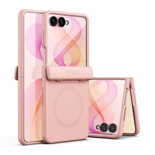 Tech-protect Kevlar Aura Magsafe Galaxy Z Flip 8 Pink, Ansicht 2