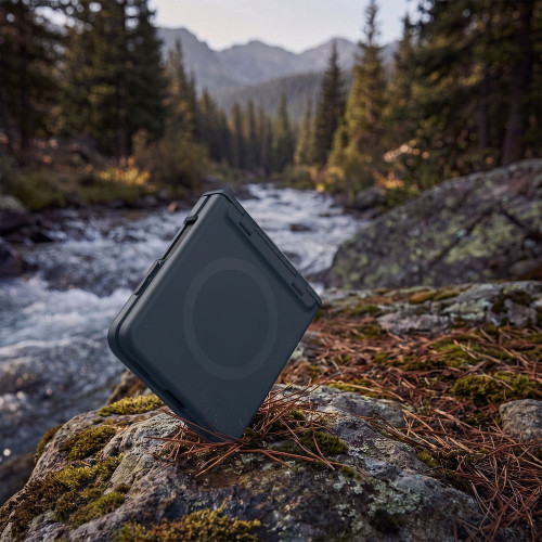 Tech-protect Kevlar Aura Magsafe Galaxy Z Flip 8 Navy Blue, Ansicht 6