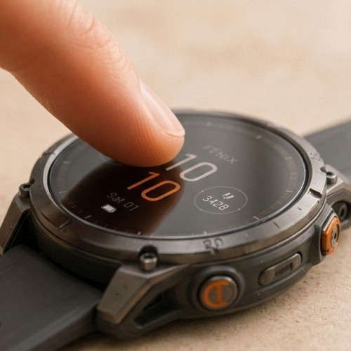 SzkŁo Hartowane Tech-protect Glass Fit+ 2-pack Garmin Fenix 9 Pro (47 Mm) Clear, widok 4